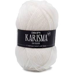 Drops Design Karisma Uni Colour White 100m