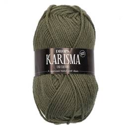 Drops Design Karisma Uni Colour Moss Green 100m