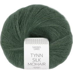 Sandnes Garn Tynn Silk Mohair Dyp Skoggrønn 212m