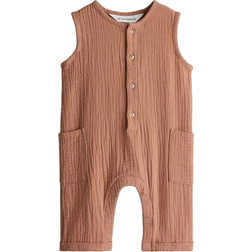 H&M Strampler aus Baumwollmusselin - Orange