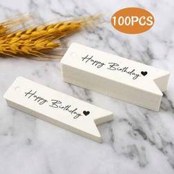 Shein Happy Birthday Gift Tags 100pcs