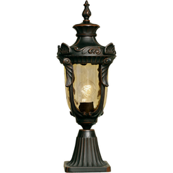 Elstead Lighting Philadelphia Bronze/Amber Gate Lamp 54cm