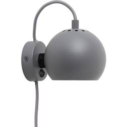 Frandsen Ball Light Grey/Matt Vægarmatur ∅ 12cm