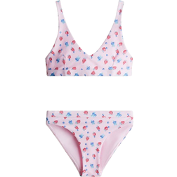 H&M Girls V-neck Bikini - Pink
