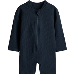 H&M UPF 50 Swim Jumpsuit - Navy Blue (1119827007)