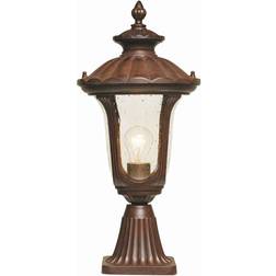 Elstead Lighting Chicago Small Rusty Bronze Patina Grindlykta 51cm