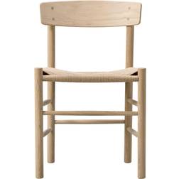 Fredericia Furniture J39 Soaped Oak Kitchen Chair 77cm