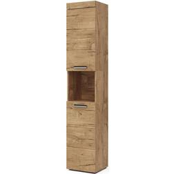 Vicco Mobile Bagno Alto Luna Quercia Wotan 37 x 190 cm