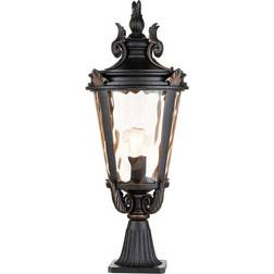 Elstead Lighting Baltimore Large Weathered Bronze Gate Lamp 68cm
