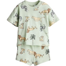 H&M Baby 2-Piece Printed Set - Green