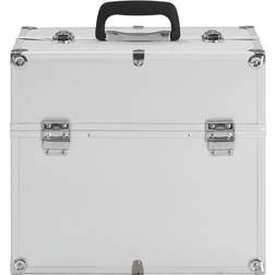 vidaXL Make Up Case - Silver