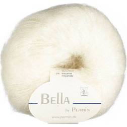 Permin Bella Mohair Natural White 145m
