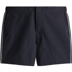 H&M Piping Detail Swim Shorts - Navy Blue