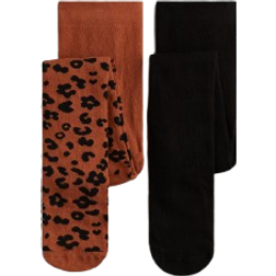 H&M H&M Fine Knit Tights - Beige/Black (0619739164)