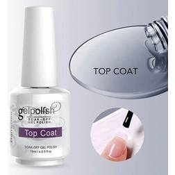 Shein No Wipe Gel Top Coat Shine Finish Long Lasting - Shine Transparent