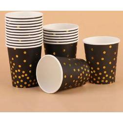 Shein 20pcs Disposable Paper Cups 9oz 250ml