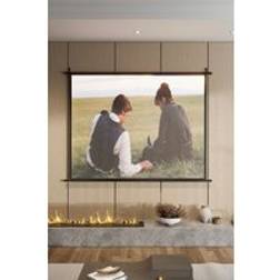 Living and Home 80 Inch 3D 4K HD Indoor Projector Screen
