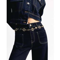 Bershka Spiral Chain Belt - Gold