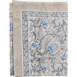 Chamois Pomegranate Bordsduk Blå, Beige (230x150cm)