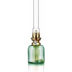 Karlskrona Lampfabrik Skeppsholmen Jade Green Olielampe 35cm