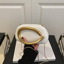 Shein Elegant Vintage Metal Decor Clutch Bag - New Bride
