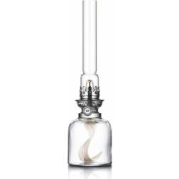 Karlskrona Lampfabrik Skeppsholmen Clear Glass/Nickel Olielampe 35cm