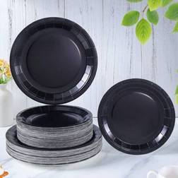 Shein 7 9 Inch Black Disposable Paper Plates