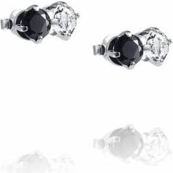 Efva Attling The Storm & Ear Crystal Quartz/Onyx