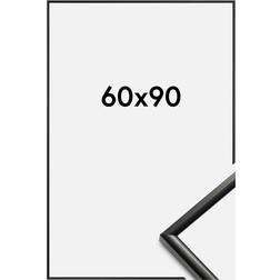 Walther New Lifestyle Akrylglas Sort 60x90 cm Ramme