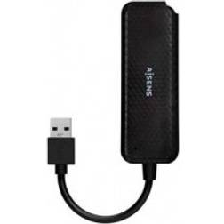 Aisens Hub USB 3.0 Tipo A M 4x 15cm