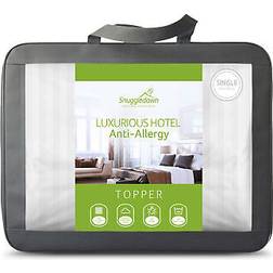 Snuggledown Luxurious Hotel Anti Allergy Topper Single Mattress Cover