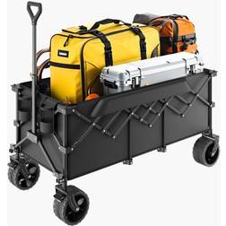 VEVOR Extended Folding Wagon Cart 300L 450LB