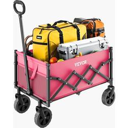 VEVOR Outdoor Collapsible Heavy Duty Folding Garden Cart 120L 225LBS