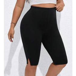 Shein Radlerhose Mit Schlitz Am Saum