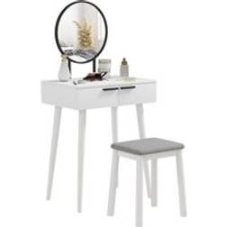 Homcom Vanity Set Make Up Desk Dressing Table