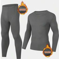 Shein Thermal Underwear Set Fashionable Leisure Suit - Autumn Winter