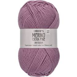 Drops Design Merino Extra Fine Uni Colour Amethyst 105m