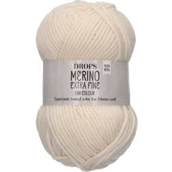 Drops Design Merino Extra Fine Uni Colour Off White 105m