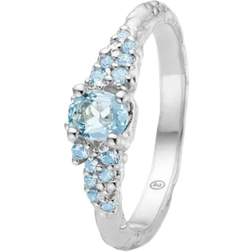 Studio Z Fragments Ring - Silver/Blue/Transparent