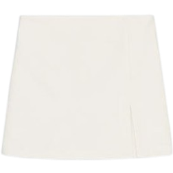 Zara Skort With Slit At The Hem - Ecru