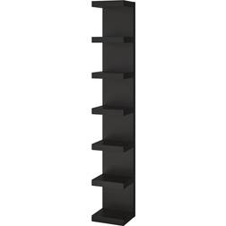 IKEA Lack Black/Brown Wall Shelf 30cm