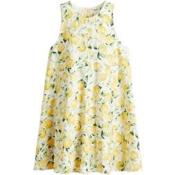 H&M Shift Dress - White/Oranges