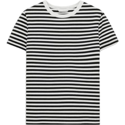 Zara Short Sleeve Interlock T-shirt - Striped