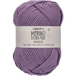 Drops Design Merino Extra Fine Uni Colour Medium Purple 105m