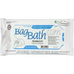 Bag Bath Washcloths Unperfumed 8-pak