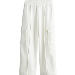 H&M Pull On Cargo Pants - White (1246151002)