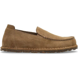 Birkenstock Utti Suede Leather Loafer / Slip On - Gray Taupe