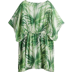 H&M Beach Kaftan - Green/Patterned