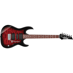 Ibanez GRX70QA Transparent Red Burst