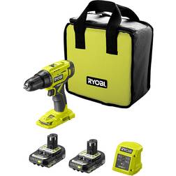 Ryobi Borrskruvdragare R18Dd4-2C20G 2x2 0Ah